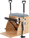 Adjustable Pilates Stability Chair, Multi-Functional Split Pedal Equipment, Suitable for Core Strength, Flexibility and Balance Training.