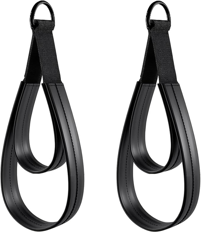 1 Pair Pilates Straps D-Rings Exercise Double Looped For Stretching Routines Comfortable D-rings Yoga Workout Accessories