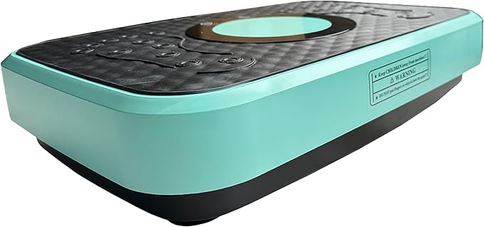 Vibration Plate Fitness Machine for Whole Body Workout, 120 Speed Levels, Fat Burning & Weight Loss Equipment with Quiet Motor, Smart Display, Remote Control for Men and Women
