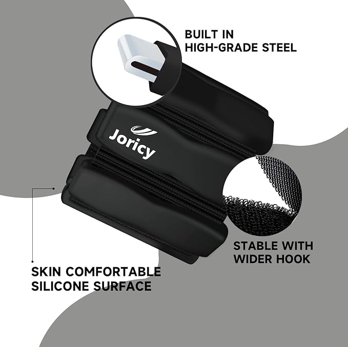 Wrist Ankle Weights for Women Men, Leg Arm Wrist Weights Bangles 1lb*2 1.5lb*2 2lb*2Wearable Weights Pilates Weighted Bracelet for Strength Training Walking Swimming Exercises Yoga Physical Therapy