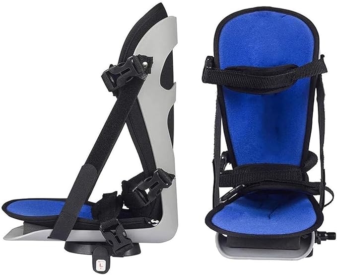 Leg Support for Motorized Pedal Exerciser and Electric Mini Exercise Bike,Fixed Leg Brace,Foot Splints for Electronic Physical Therapy and Rehab Bike Handicap 1 Pair,S