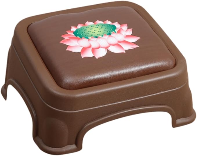 Kneeling Bench Meditation Bench Traditional Chinese Home Decoration Prayer Bench with Cushion for Kneeler Studio Home