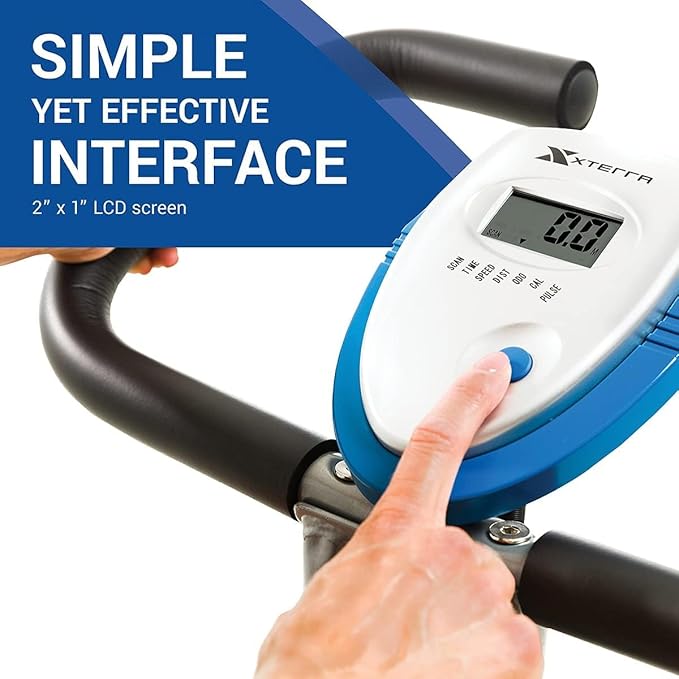 Folding Exercise Bike, 225 LB Weight Capacity
