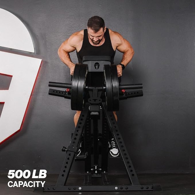 Titan Fitness Titan Series Chest-Supported Row Machine, T Bar Row Machine with Chest Support, Rowing Machine for Back, Workout and Exercise Equipment, Self-Aligning Design, Easy Plate Loading