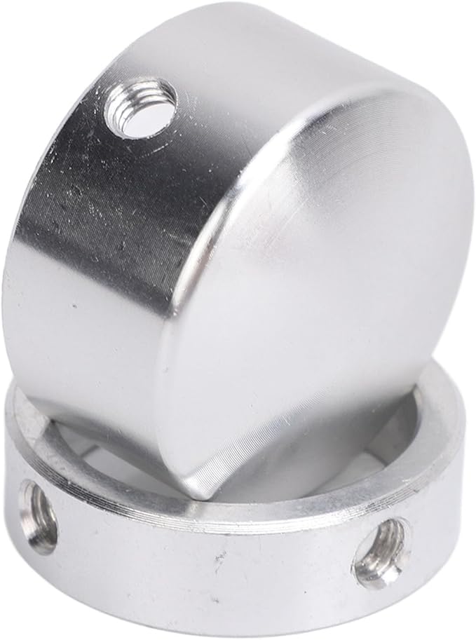 Durable 1-Inch Aluminum Handle End Cover for Fitness Equipment - Lightweight, Easy to Install, and Protective Attachment for Strength Training Machines