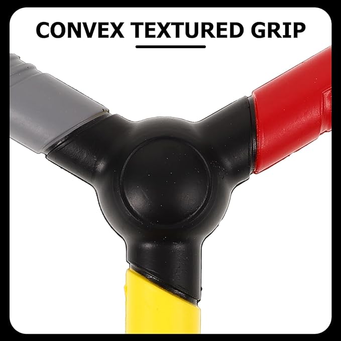 Reaction Training Stick - Hand Eye Coordination Training Tool for Athletes - 3-Prong Reflex Trainer for Baseball, Football, Basketball & Goalies - Improve Agility, Focus & Speed