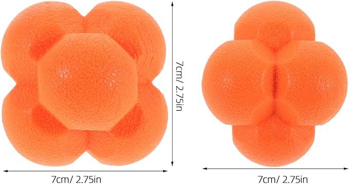 BESPORTBLE Speed Reflex Training Reaction Balls for Hand-Eye Coordination Agility and Focus Multi-Sport Exercise Tool for Baseball Handball and More