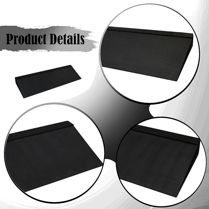Squat Wedge Block Weight Lifting Ramp for Calf Stretches Workout Exercise