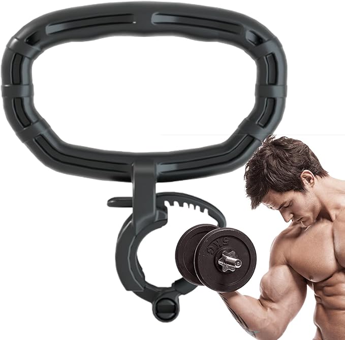 Kettlebell Handle Attachment, Adjustable Fitness Tool, 19x21cm, Converts Dumbbells Into Kettlebells, Home Gym Exercise Equipment, Strength Training Accessory, For Weightlifting Workouts