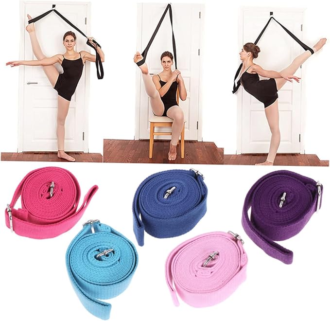 BESPORTBLE Foot Stretch Band Yoga Equipment Ballet Leg Stretcher Yoga Blocks Yoga Stretch Strap Yoga Wheel Dancer