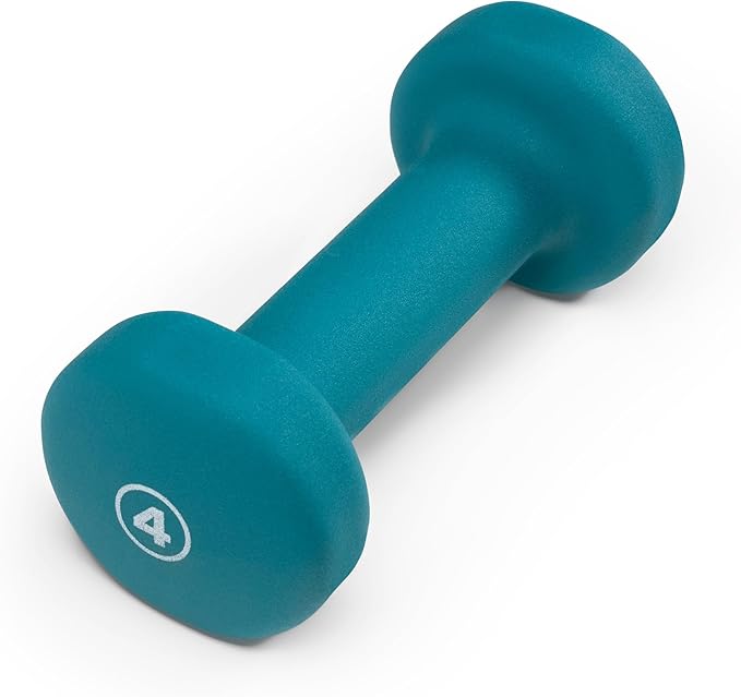 Marcy Colored Neoprene Dumbbell Hand Weights, Exercise Free Weights for Home Gym - Sold in Singles