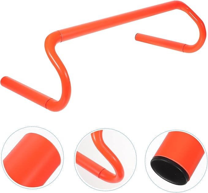 Kisangel Agility Speed Hurdles for Soccer Football Training Equipment Portable Outdoor Indoor Agility and Coordination Drills for Sports and Skill Development