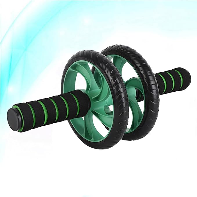 Happyyami Abdominal Wheel Abdominal Device Ab Roller for Workout Gym Exercise Equipment Lose Weight Fitness Tool