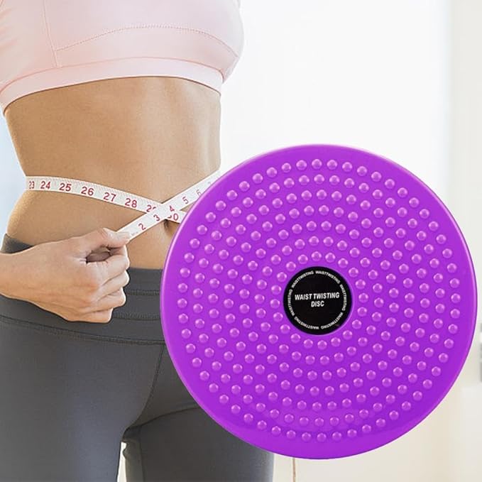 Colaxi Ab Twisting Board Balance Boards Mute Abdominal Trainer Waist Twist Disc Waist Twisting Disc for Home Office Body Building