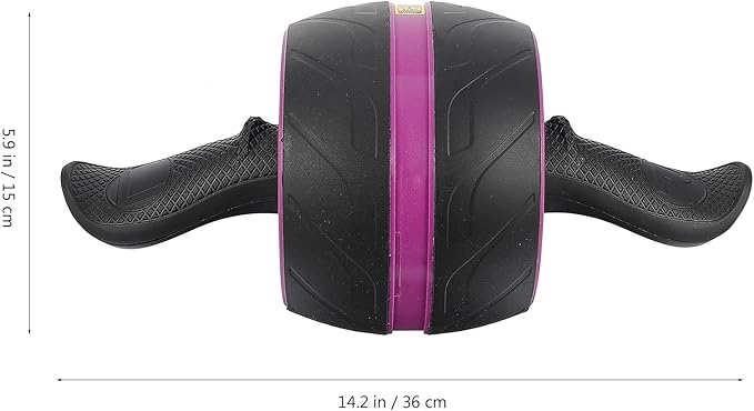 HEMOTON Ab Roller Wheel with Automatic Rebound Abs Fitness Equipment for Core Workout and Abdominal Training, Portable Exercise Wheel for Home Gym Men and Women