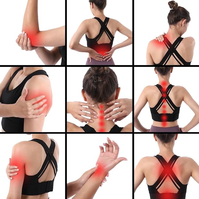 Muscle Roller Massage Roller Stick- Deep Tissue Fascia Blaster for Myofascial Pain Relief, Lymphatic Drainage & Body Sculpting, Handheld Physical Therapy & Recovery Tool(Orange White -18 inch)