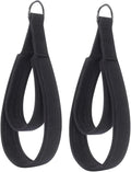 2X Pilates Double Loop Straps for Reformer,D Rings Straps Exercise Equipment Training