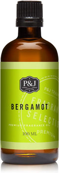 P&J Trading Fragrance | Bergamot Oil 100ml - Candle Scents for Candle Making, Freshie Scent, Soap Making Supplies, Diffuser Oil Scents
