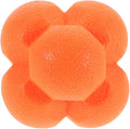 Milisten Hexagonal Reaction Ball 7cm Orange Agility Ball Hand Eye Coordination Reflex Training for Goalkeeper