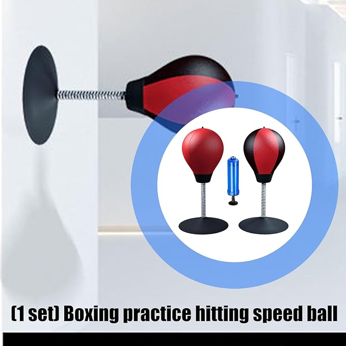 Heavy-Duty Reaction Balls Featuring Balanced Movement & PU Durability for All-Level Fitness Training Homes Gym Boxing Equipment
