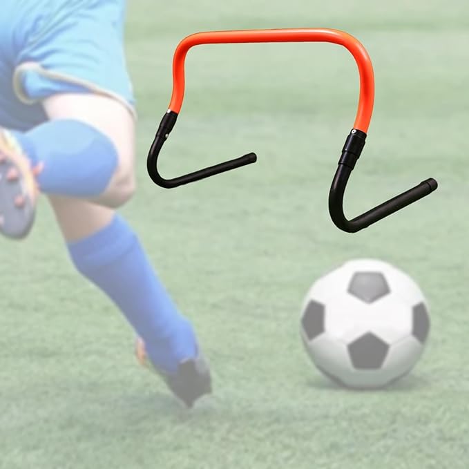 Agility Hurdle Adjustable Obstacle Improves Strength Speed Hurdle Jumping Bar for Games Football Coaching Multi Sports