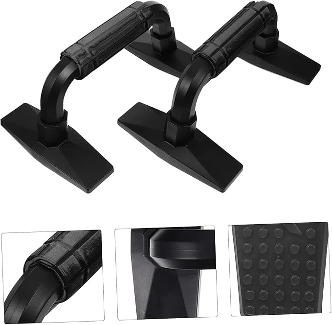POPETPOP H-Type Push-up Stands Soft Grip Handles Compact Fitness Equipment for Arm Strength Training Suitable for Home Workouts and Chest Muscle Development