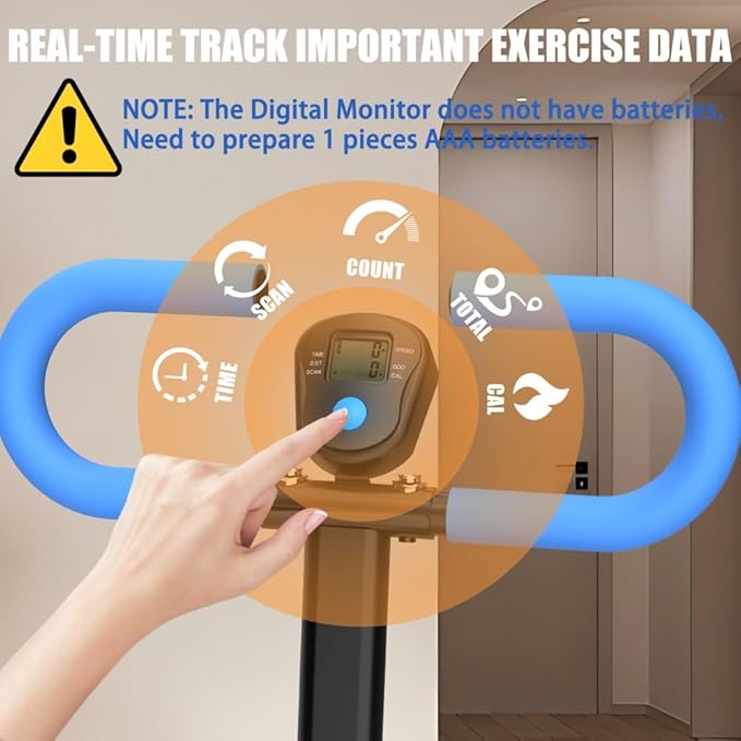 Stair Stepper, 3 Levels Adjustable Resistance Stair Master, Full-Body Exercise Climber Fitness Equipment Foldable, Vertical Climber Workout Machine