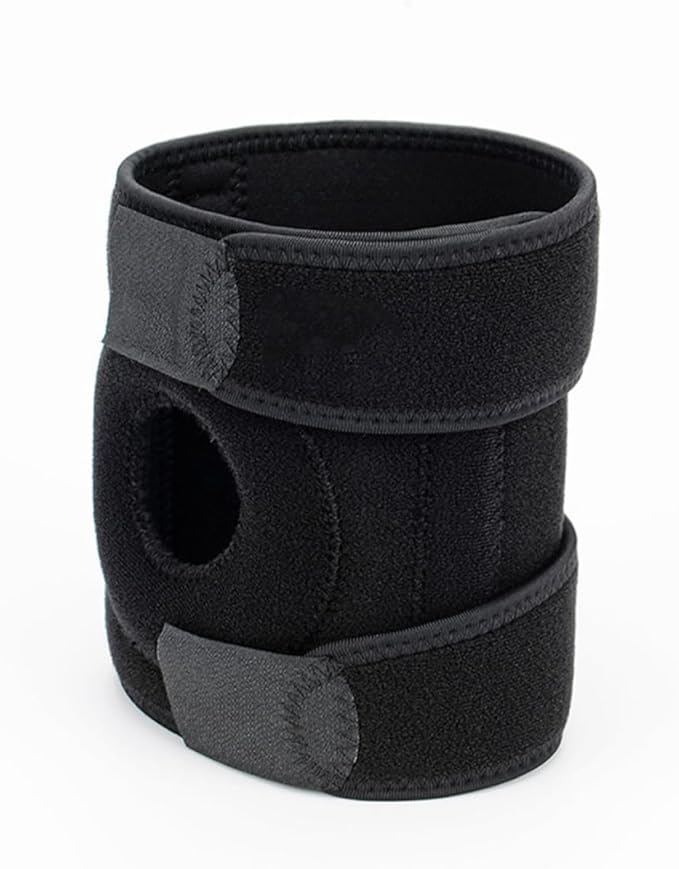 FRCOLOR 2pcs Breathable Pressurization Knee Wraps Compression Knee Pads for Fitness Basketball Cycling Support Joint Protection