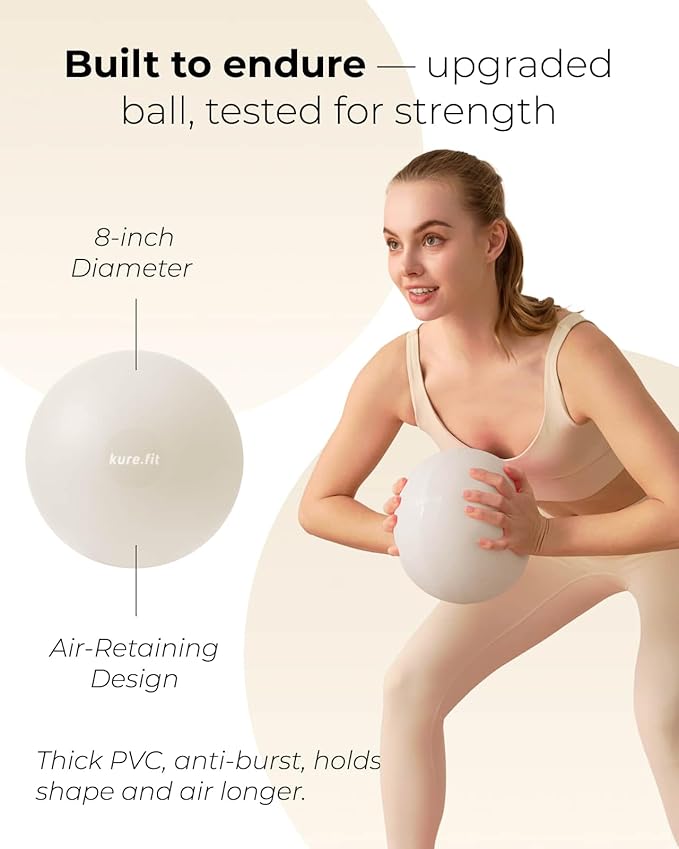 Pilates Kit for Women – Home Pilates Equipment Set with Ring, Ball & Resistance Bands | Pilates Starter Kit with Accessories in Gift Box