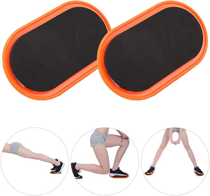 Sliders for Working Out, 2Pcs Pilates Mat Comfortable Core Exercise Equipment ABS and EVA Pilates Board Portable Workout Sliders for Home