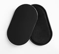 Envirolite Fitness Slider - Conditioning Sliders - Easy to Use on Carpet - Core and Pilates Exercise Equipment - At Home Workout Gear - 9" long x 5" wide x 0.5" thick - Pack of Two