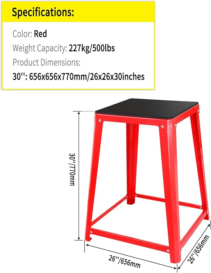 Plyometric Boxes for Jumping