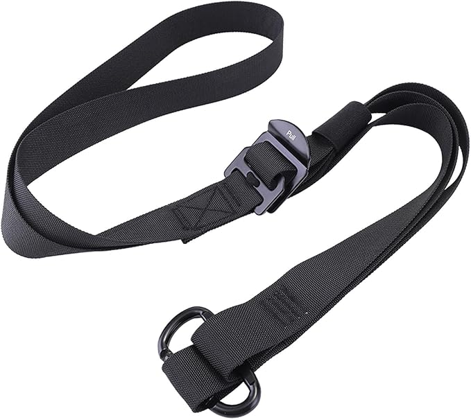 Pilates Strap 3.8cm (1.5 inch) Wide Yoga Stretching Assist Belt for Waist Back Leg Flexibility