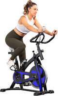 XtremepowerUS Exercise Bike 22lb Flywheel Stationary Workout Machine
