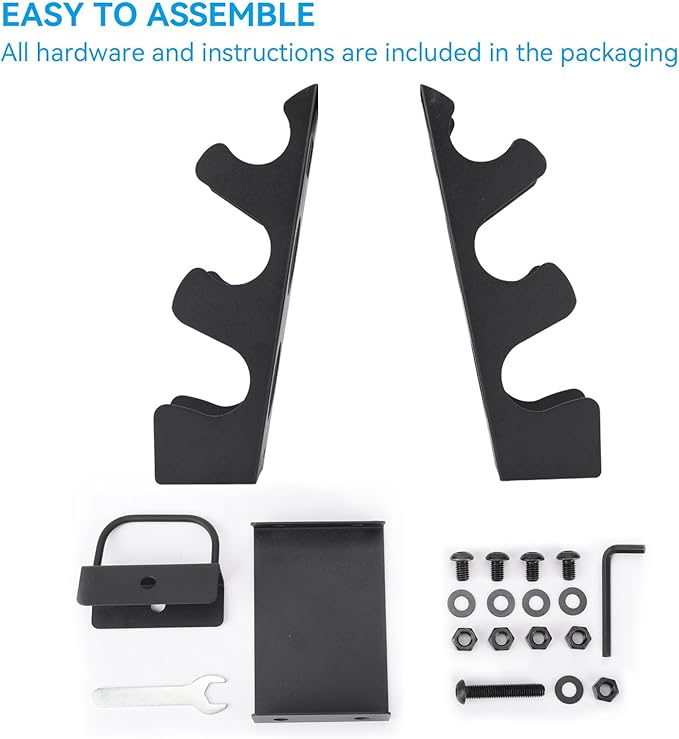 3-Tier | 4-Tier Dumbbell Rack for Dumbbells , A-Frame Weight Stand Only, Compact Space-Saving Design for Home Gym, Heavy-Duty Alloy Steel Organization Rack (Dumbbells Not Included ）