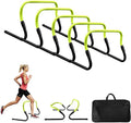 Agility Speed Training Hurdles, Agility Training Hurdle Set for Basketball and Soccer Practice with Carry Bag, 5 Pack
