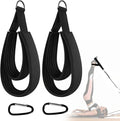 Padded Double Loop Kit for Balanced Body Pilates Reformer, Straps with D Rings for Studio, for Clinical, for Allegro 1 Pilates Reformers Equipment
