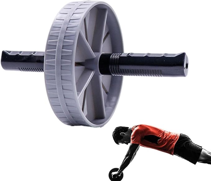 Ab Exercise Roller | Ab Exercise Roller Exercise Equipment with Comfortable Handle,Training Workout Equipment for Gym Body Fitness & Strength, Achieve Toned Core Muscles
