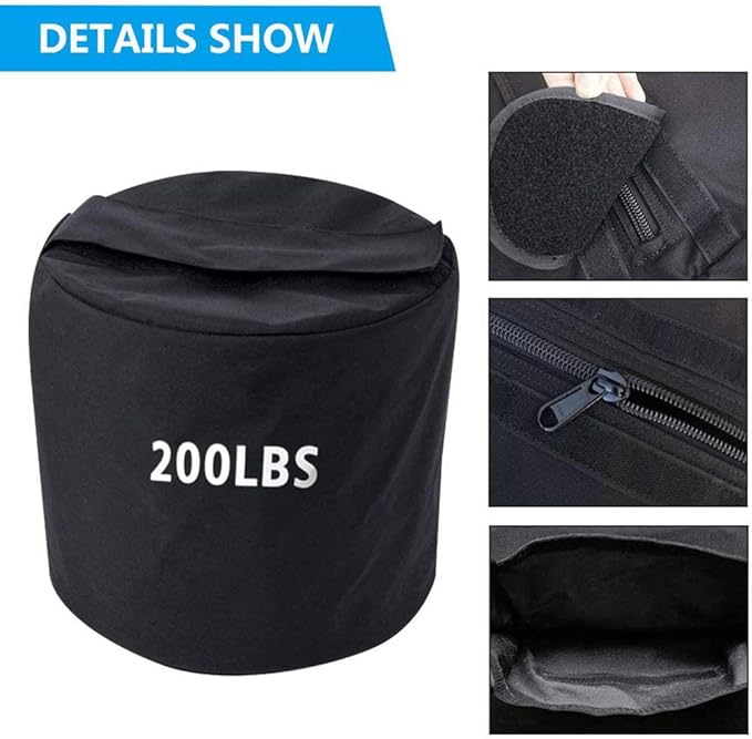 Sandbag Adjustable Heavy Duty Workout Sandbags Fitness Sandbags for Lifting Exercise Bodybuilding 200LBS