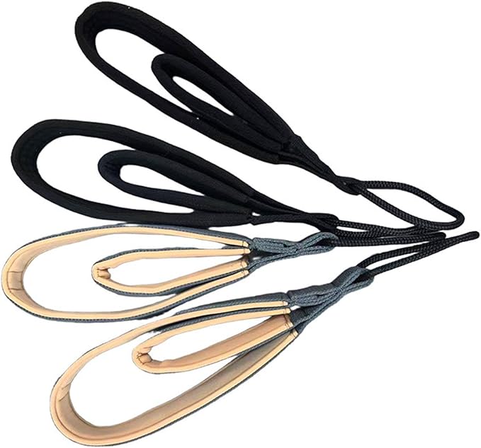 2x Pilates Double Loop Straps for Reformer Exercise Equipment Gym Nonslip Comfortable Grip Multifunctional for Workout Adults