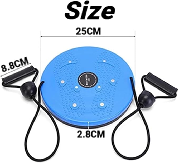 2026 New Waist Sculptor, Waist Twister Machine Exercise with Arm Bands, Adjustable Ab Twister Board Twisting Waist Disc for Exercise, Legs, Buttocks & Hip