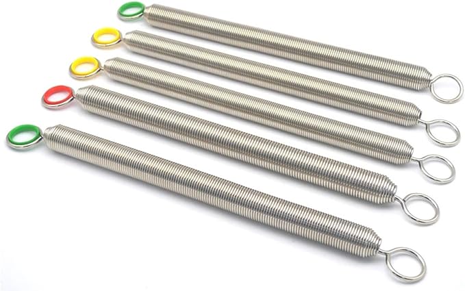 Pilates Pro Chair Springs Yoga High Strength 5pcs Pilates Reforme Equipment Accessories Tension Spring Pilate Core Bed Music Wire Springs
