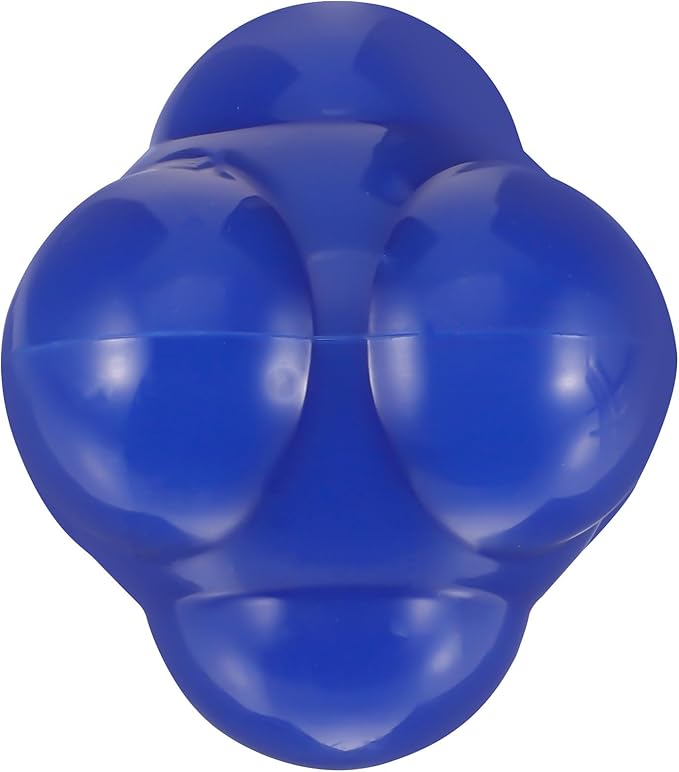 CHILDWEET Agile Training Ball Hexagonal Reaction Ball 68mm Silicone for Indoor Speed and Reflex Training