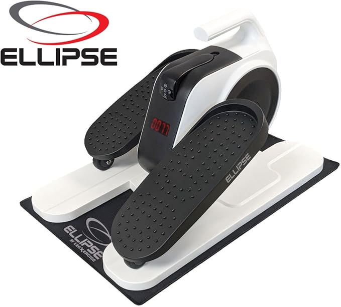 LegXercise Ellipse One + Non-Slip Mat + Foot Straps