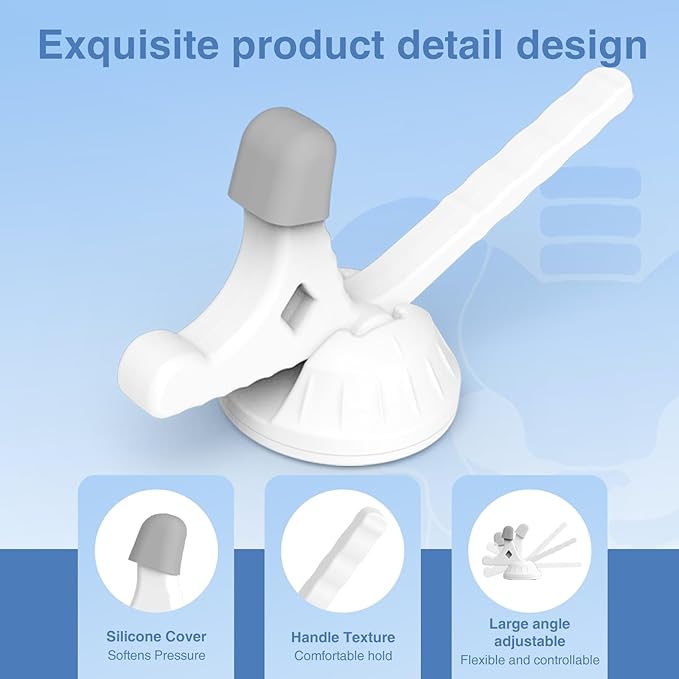 AISZG Psoas Release Tool-Hip Hook Psoas Muscle Release Tool Fully Adjustable for Iliacus, Waist Pain Sciatica, Back&Posture Relief, Hip Flexor Release Tool and Trigger Point Massage Tool