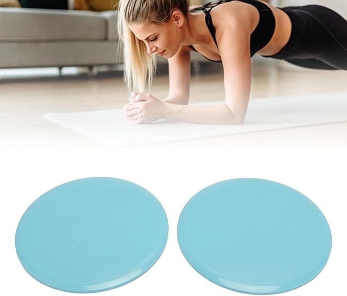 Core Sliders, 2pcs ABS Foam Core Sliders Gliding Discs for Home Workout for Cores Strength Training Fitness Exercise Equipment