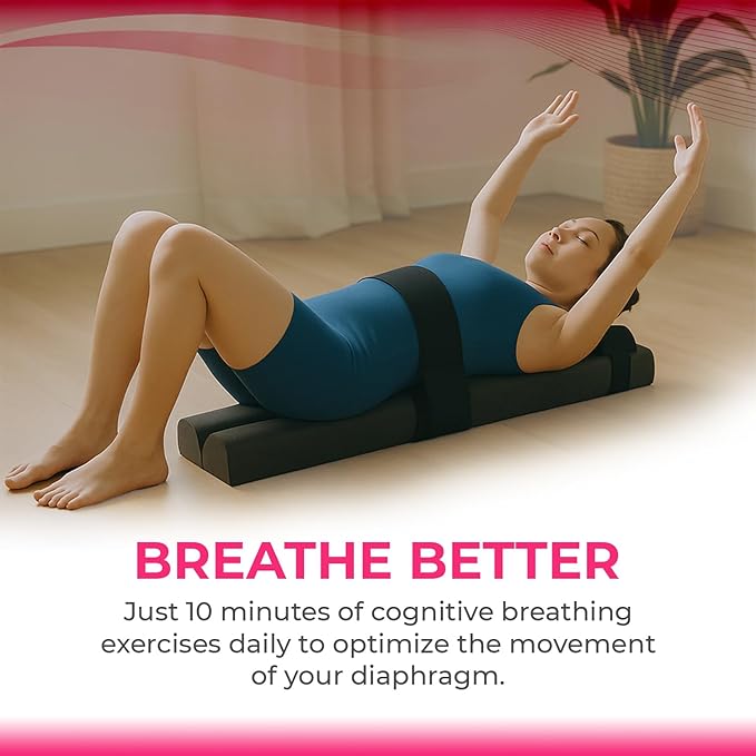 Pilates Parasetter Foam Roller System for Pilates, Yoga, Back Stretches, Core Exercises - Perfect for Reducing Cortisol Levels, Relaxation, Stress Relief and Decompressing Fascia