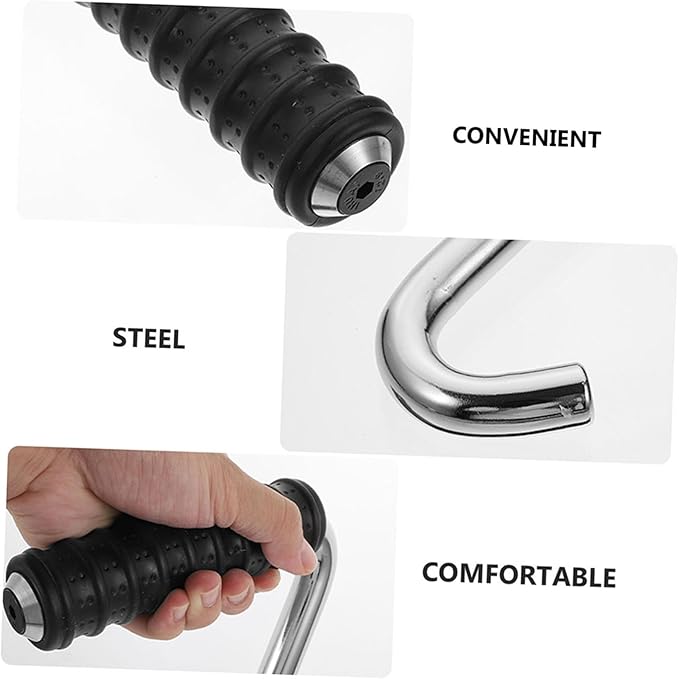 KESYOO 2Pcs Fitness Handles for Strength Training Sturdy Exercise Equipment Attachments Adjustable Workout Handles for Dumbbells and Cable Machines