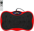 Vibrating Plate Machine with Resistance Bands & 99 Speed Levels, Whole Body Vibration Platform for Lymphatic Drainage & Toning, Power Waver Vibration Trainer for Weight Loss/Home Fitness