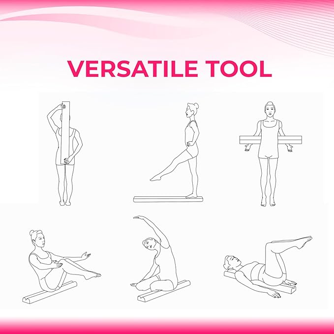 Pilates Parasetter Foam Roller System for Pilates, Yoga, Back Stretches, Core Exercises - Perfect for Reducing Cortisol Levels, Relaxation, Stress Relief and Decompressing Fascia